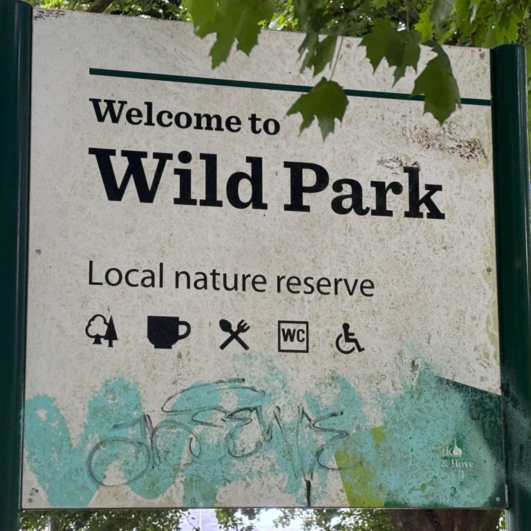 Wild Park sign