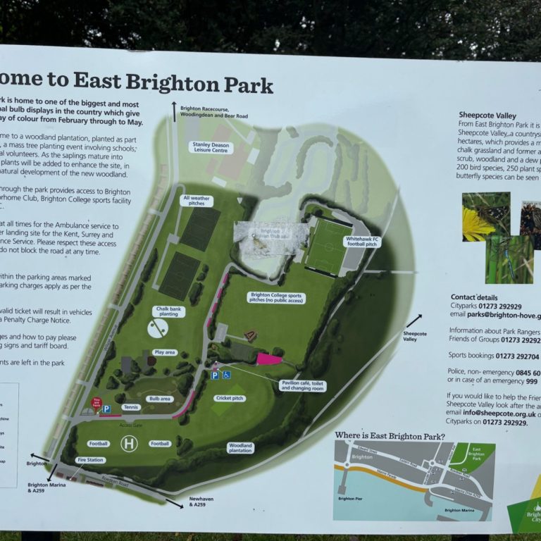 East Brighton Park sign